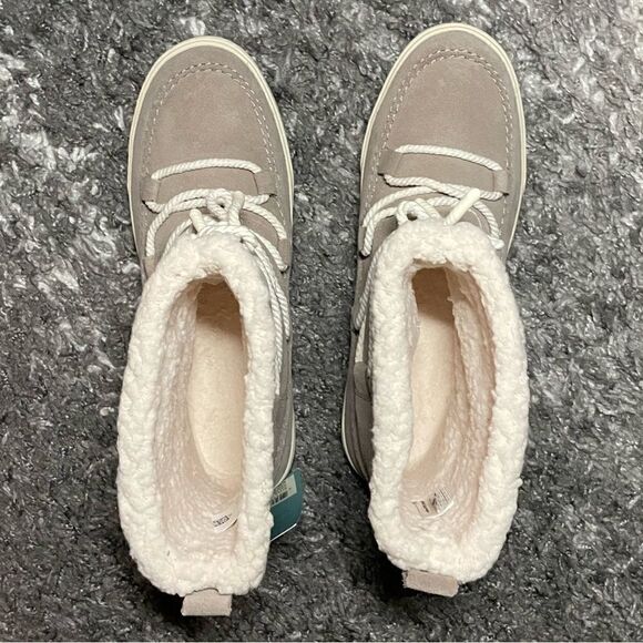 NIB TOMS Alpine Winter Leather Booties - Picture 5 of 9